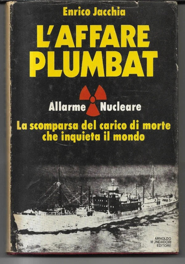 L’AFFARE PLUMBAT di Enrico Jacchia, 1978, Mondadori Prima edizione