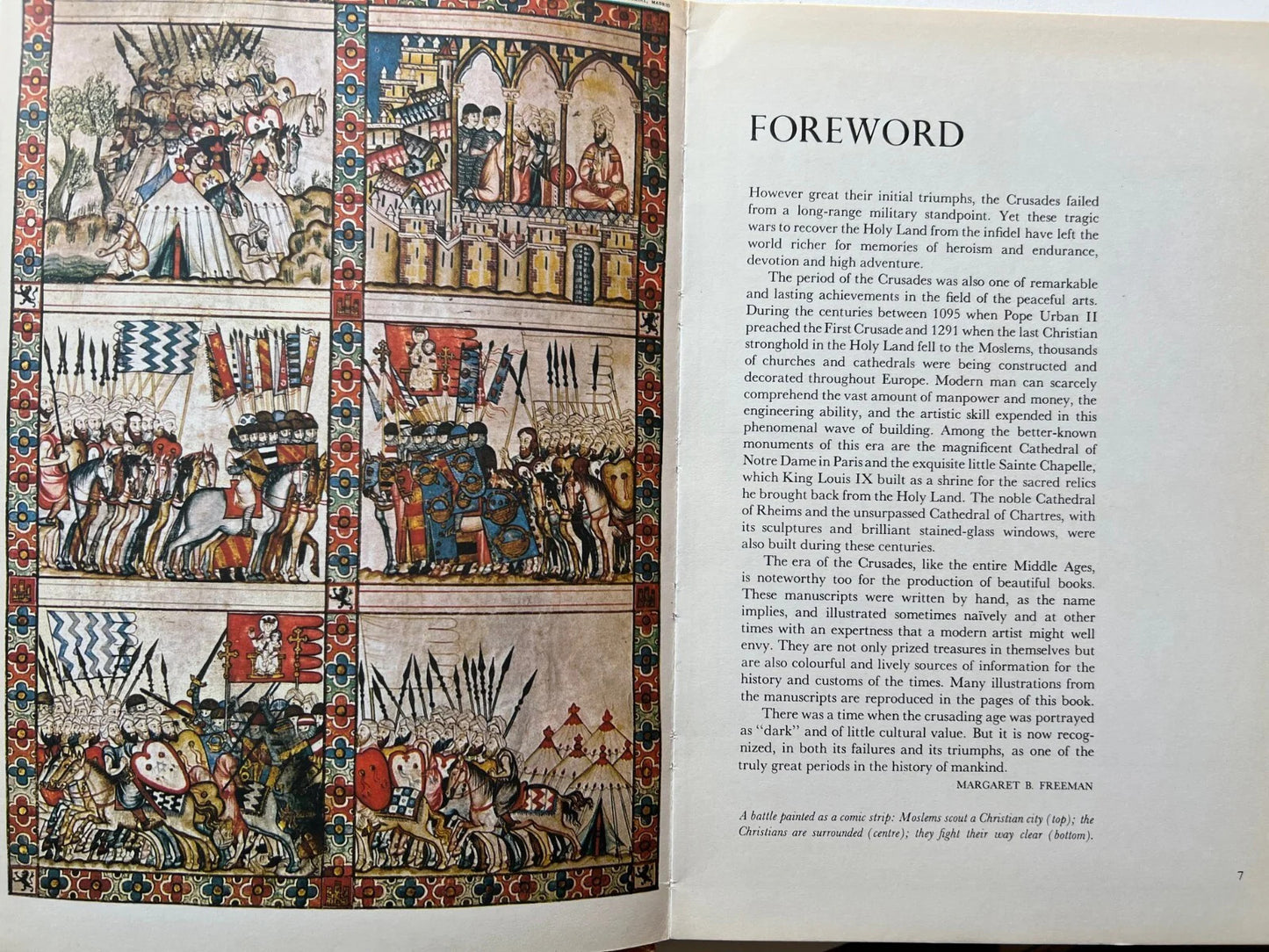 KNIGHTS OF THE CRUSADES CASSELL CARAVEL BOOK 1963 ILLUSTRATO CAVALIERI, CROCIATE