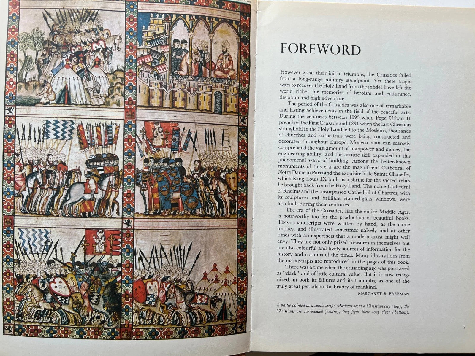KNIGHTS OF THE CRUSADES CASSELL CARAVEL BOOK 1963 ILLUSTRATO CAVALIERI, CROCIATE