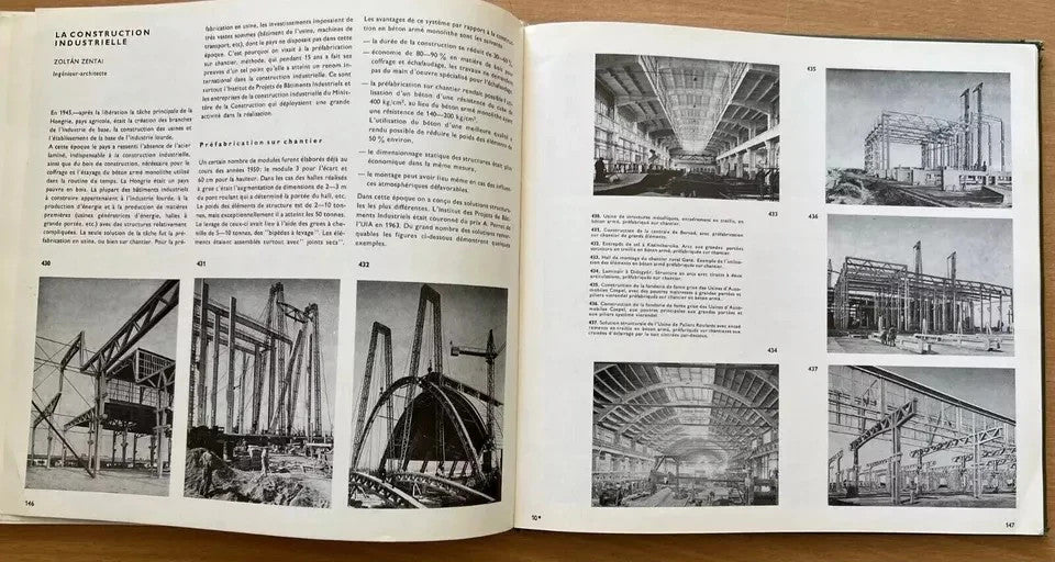 BUDAPEST INDUSTRIALISATION DU BATIMENT CONCEPTION DES PROJETS TECHNIQUES 1969