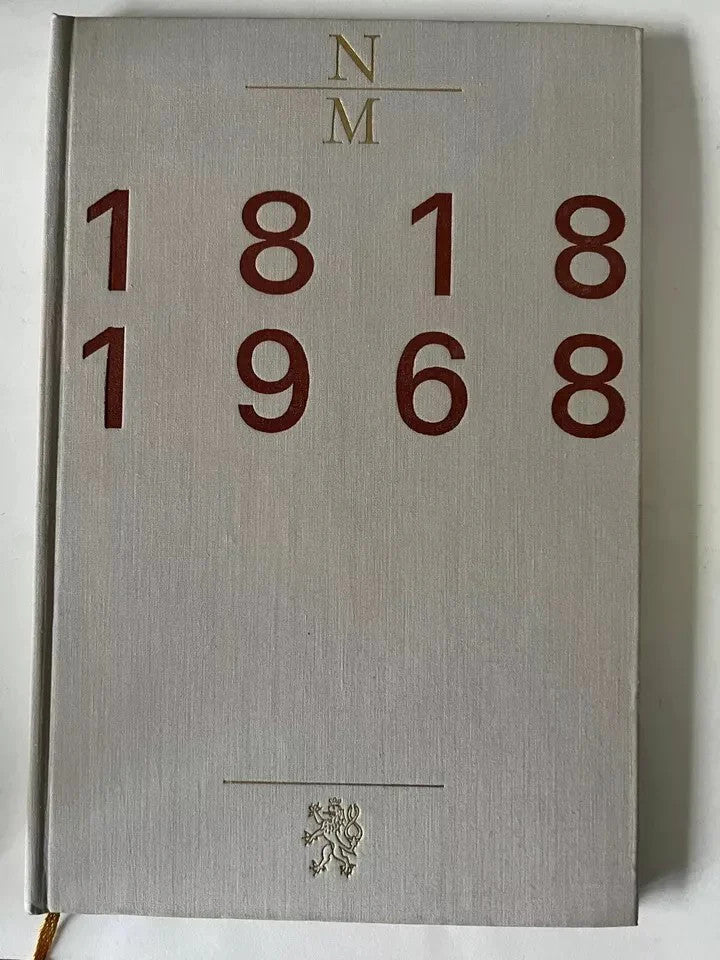 LE MUSEE NATIONAL 1818 - 1968 PRAHA CZECHOSLOVAKIA 150 ANNI DEL MUSEO NAZIONALE