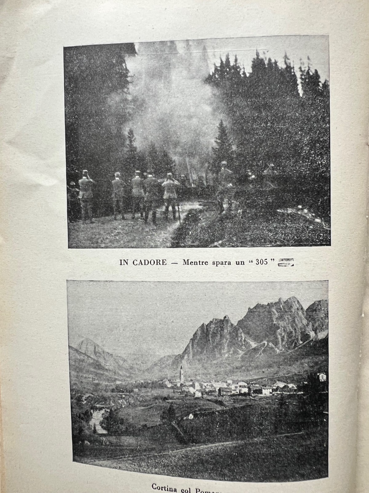 WWI P. GIOVANNI MINOZZI RICORDI DI GUERRA 1956 AMATRICE PRIMA EDIZIONE ILLUSTRA