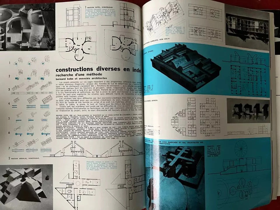 INGEGNERIA ARCHITETTURA RIVISTA L'architecture d'au jourd' hui no 128 anno 1966