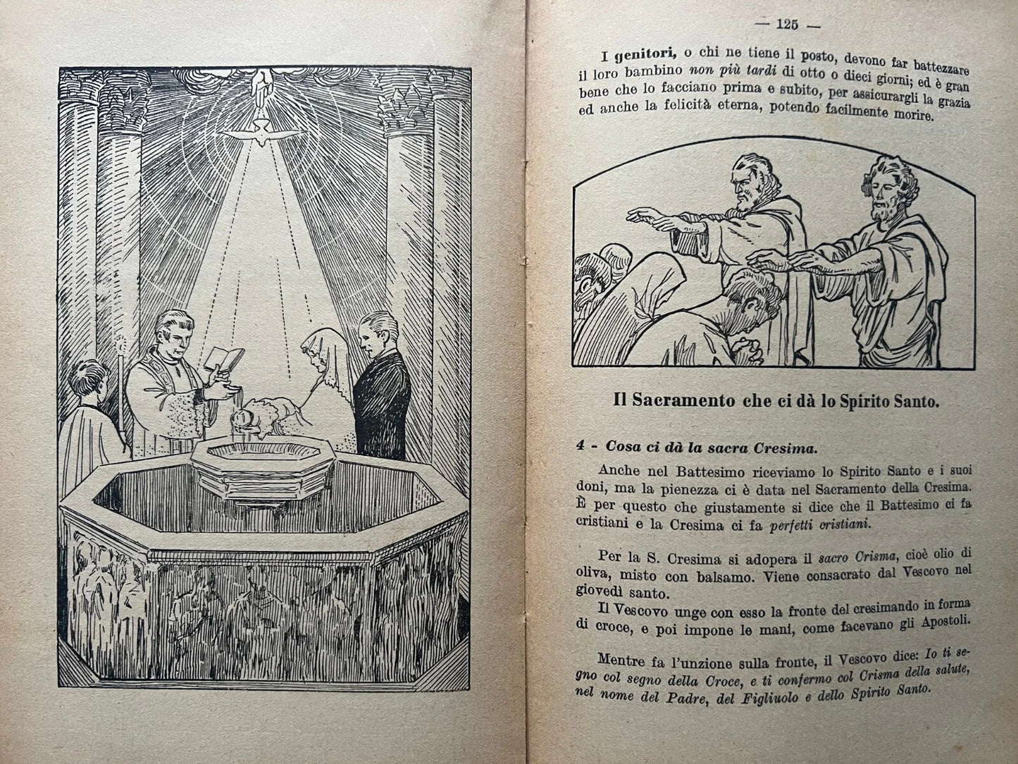 SCIENZA DI VITA VOL. II DIO E' L'AIUTO 1941 SAC. LUIGI LOCATELLI ILLUSTRATO