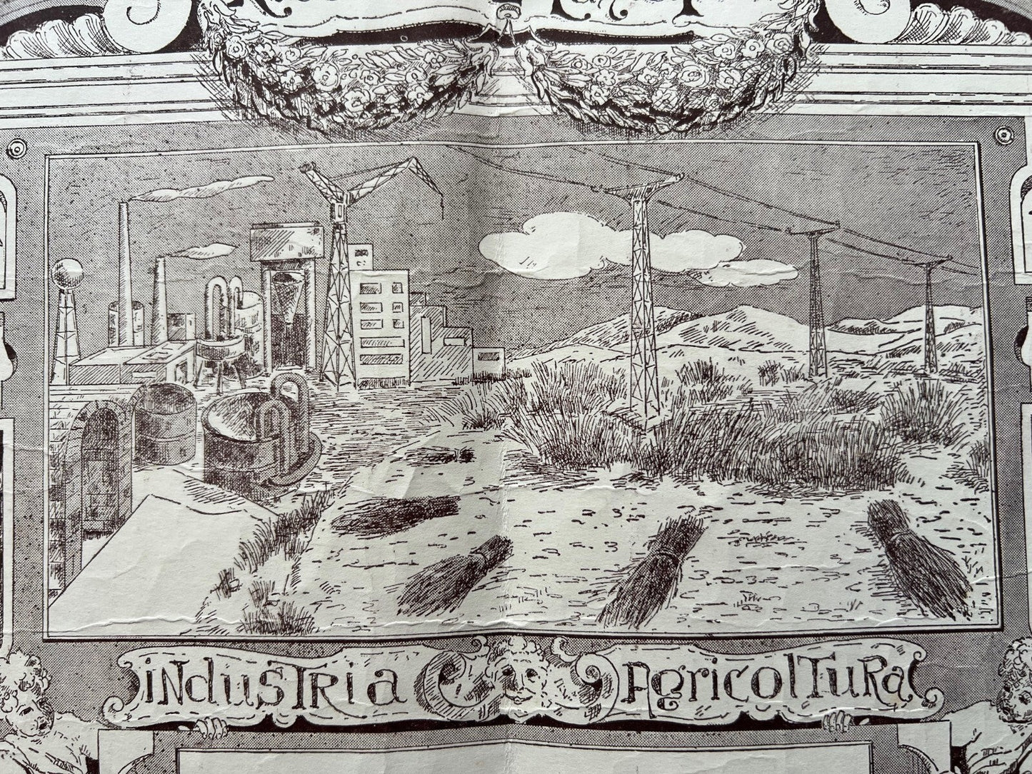 DIPLOMA ASSESSORE MUNICIPALE 1951 SAN NICOLA LA STRADA CASERTA
