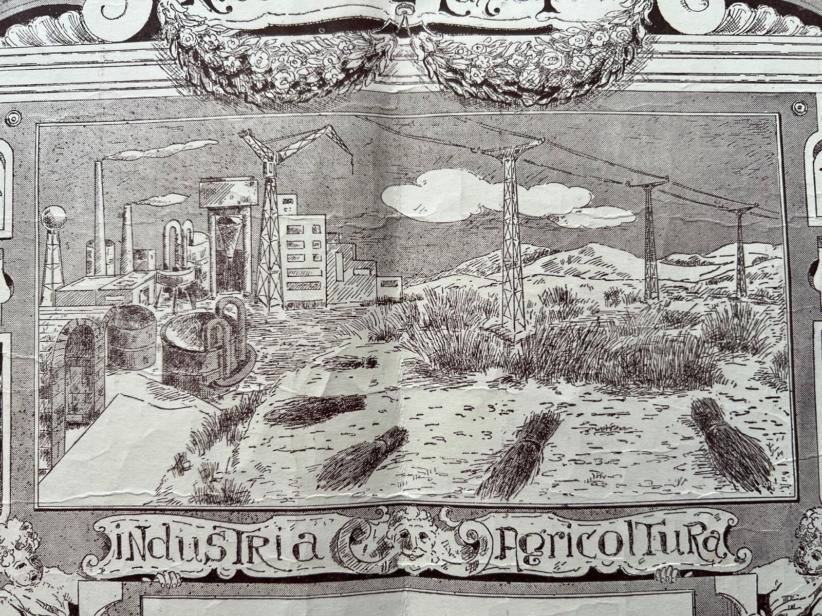 DIPLOMA ASSESSORE MUNICIPALE 1951 SAN NICOLA LA STRADA CASERTA