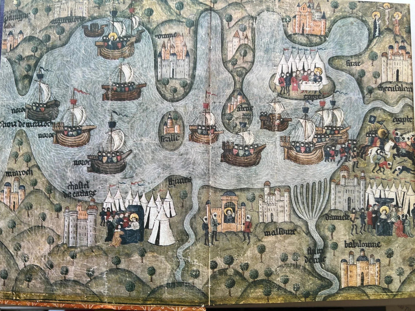 KNIGHTS OF THE CRUSADES CASSELL CARAVEL BOOK 1963 ILLUSTRATO CAVALIERI, CROCIATE