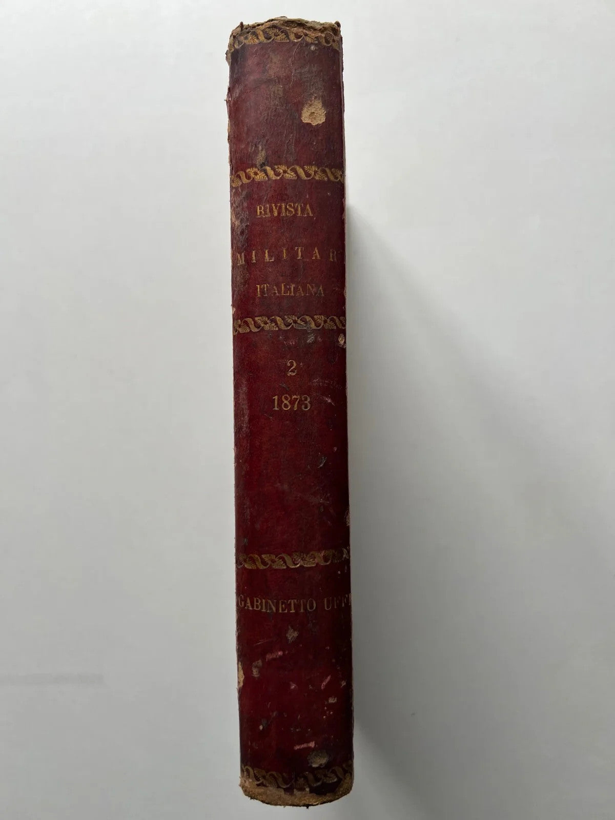 RIVISTA MILITARE ITALIANA ROMA 1873 RACCOLTA MENSILE DELL' ESERCITO ITALIANO