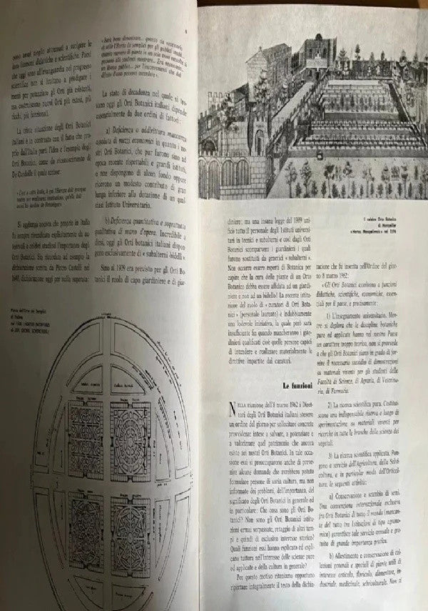ORTI BOTANICI DELLE UNIVERSITA' ITALIANE NAPOLI 1965