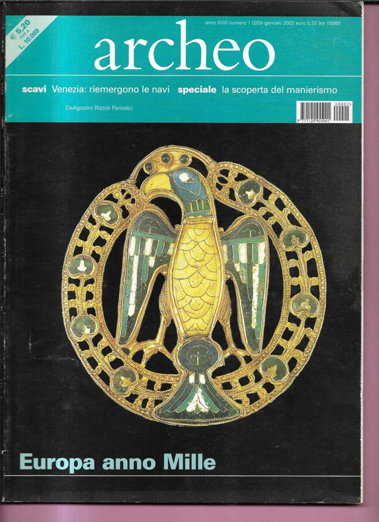 EUROPA ANNO MILLE ARCHEO ANNO XVIII NUMERO 1 (203) DE AGOSTINI 2002