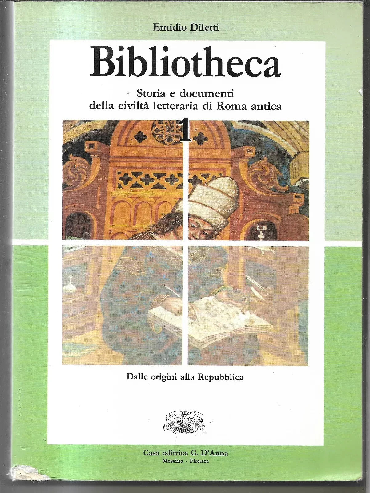 Bibliotheca Storia e documenti della civiltà letteraria di Roma antica V. 1 1993