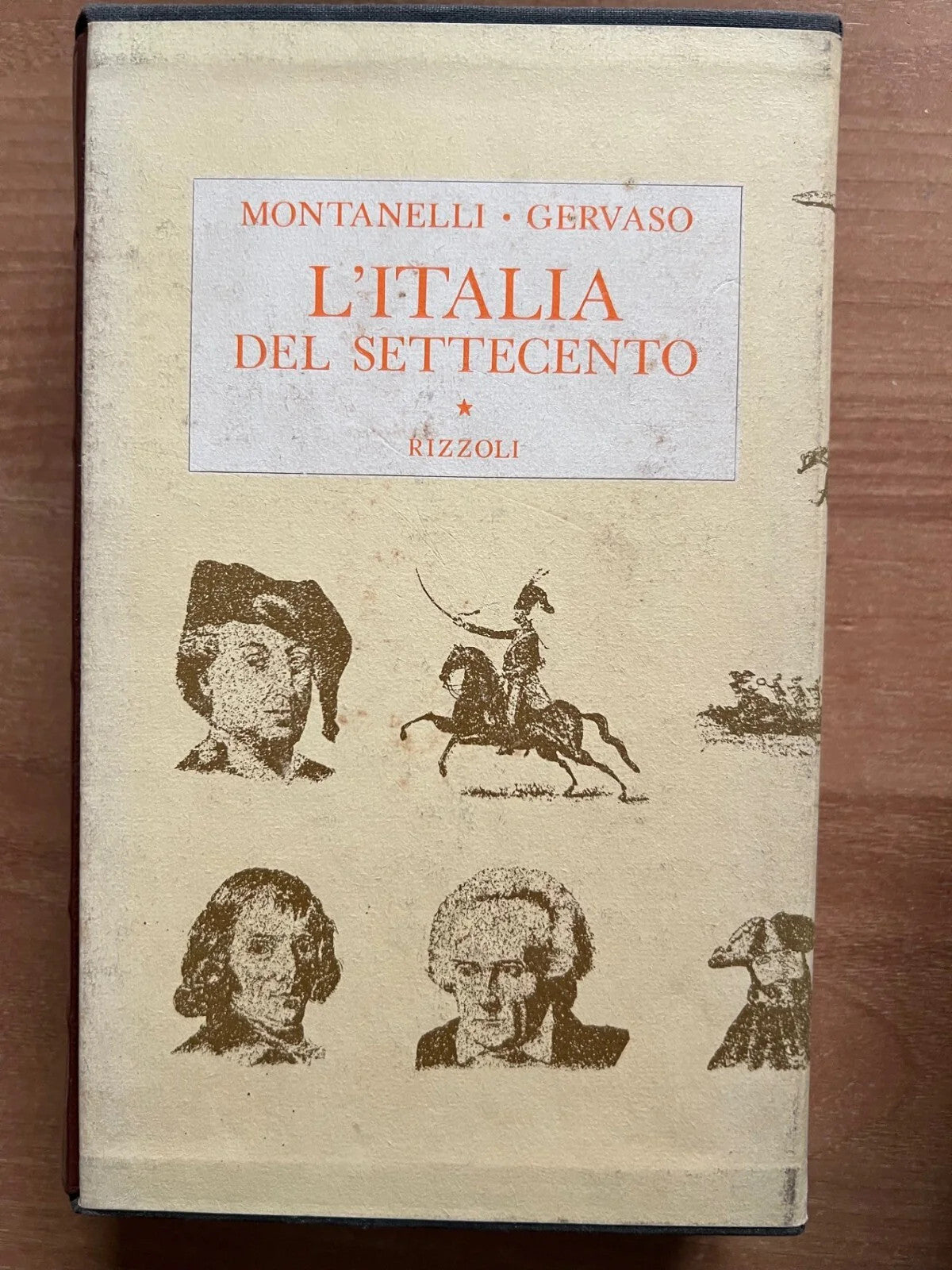 Montanelli - Gervaso l'Italia del settecento Ed. Rizzoli 1970