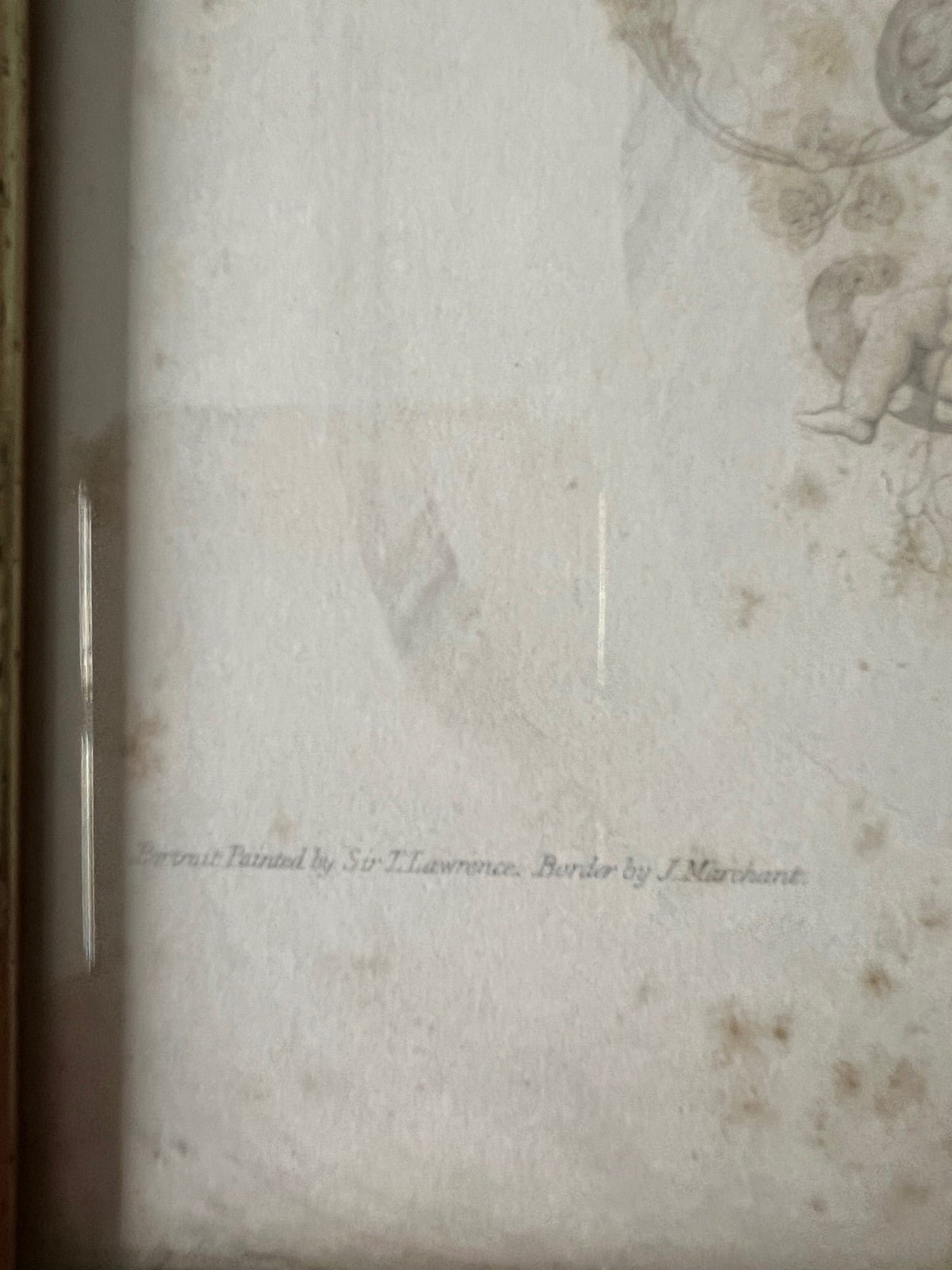 INCISIONE XIX SECOLO THOMAS MOORE ( 1779 - 1852 ) POETA COMMEDIOGRAFO ED ATTORE