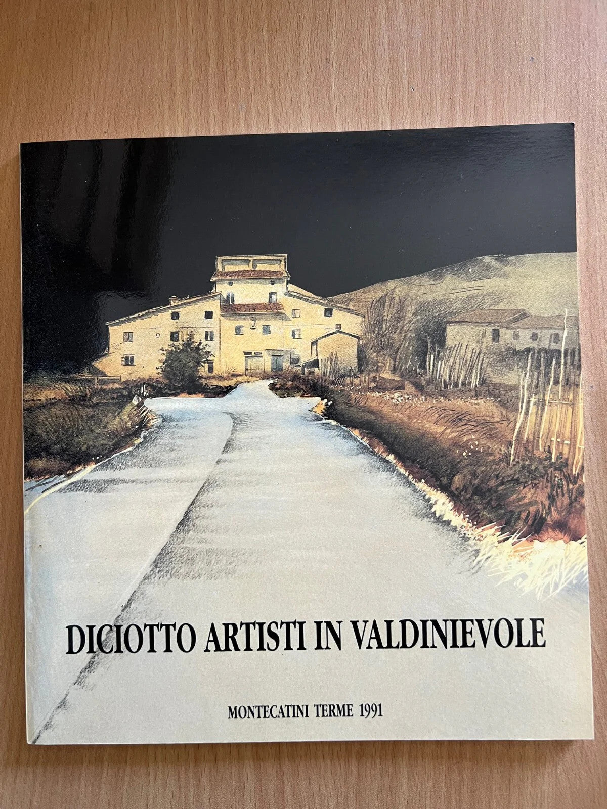ALIGI SASSU CATALOGO + CARTOLINA + BROCHURE 1991 MONTECATINI COFANETTO 18 ARTIST