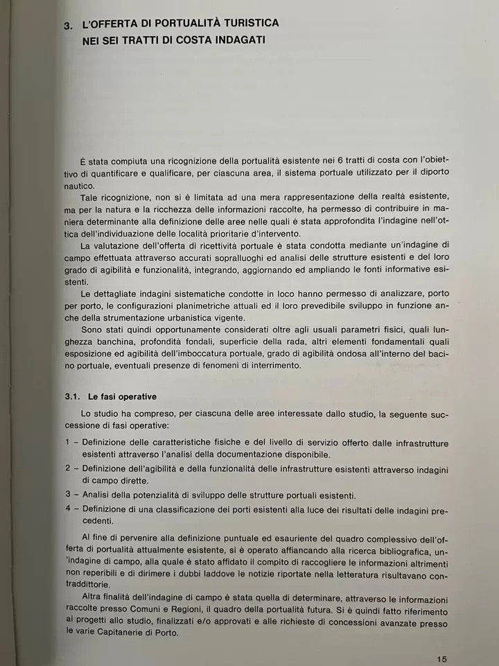 INGEGNERIA PORTUALITA' E SVILUPPO DEL TERRITORIO ESEMPI DI INTERVENTO INSUD 1988
