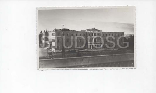 1930 ATENE PALAZZO REALE GRECIA VECCHIA FOTO FORMATO CARTOLINA FERRANIA