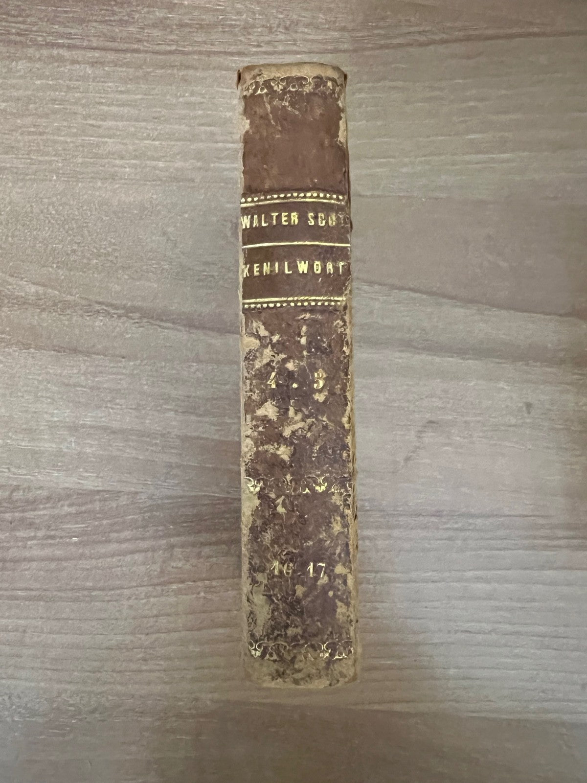 KENILWORTH ROMANZO STORICO DI WALTER SCOTT - G. BARBIERI 1828 FIRENZE TIP. COEN