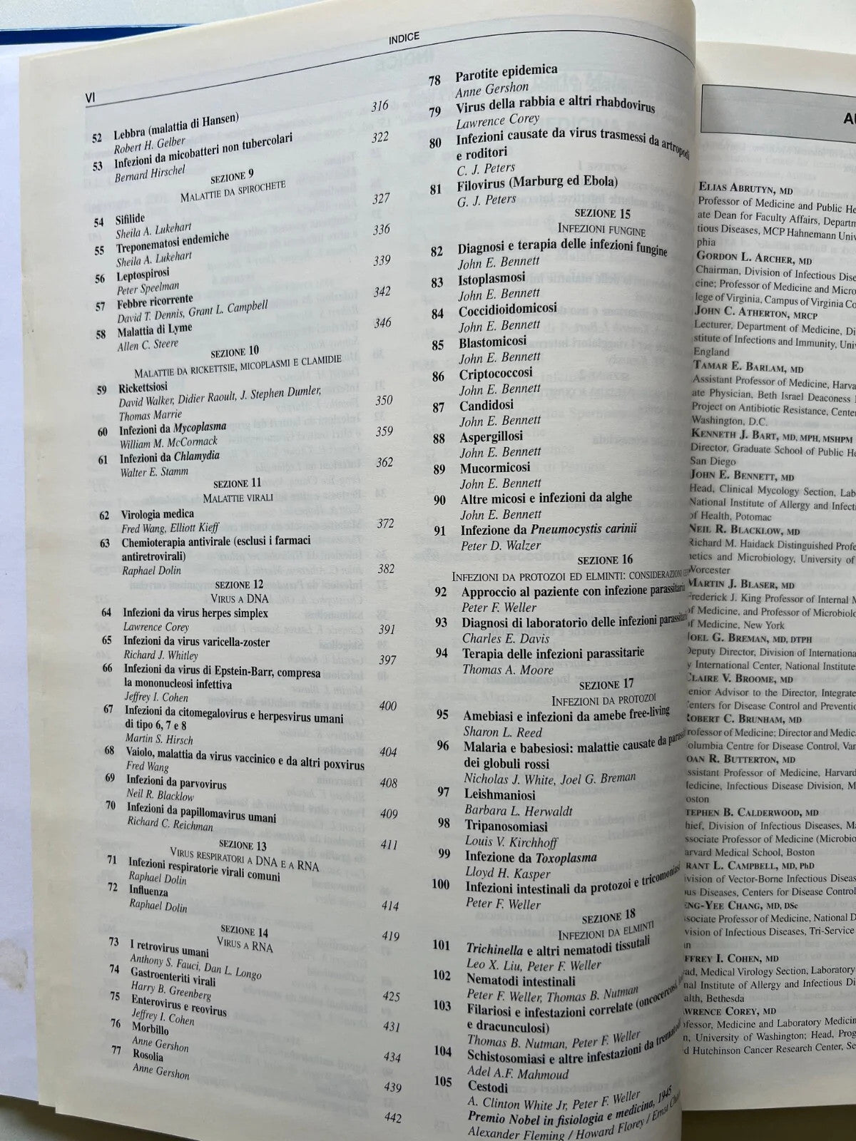 HARRISON PRINCIPI DI MEDICINA INTERNA - MALATTIE INFETTIVE 2002 McGRAW-HILL