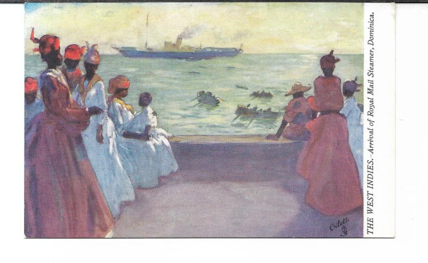 TUCK'S POST CARD THE WEST INDIES DOMINICA ILLUSTRATED BY A.S. FORREST