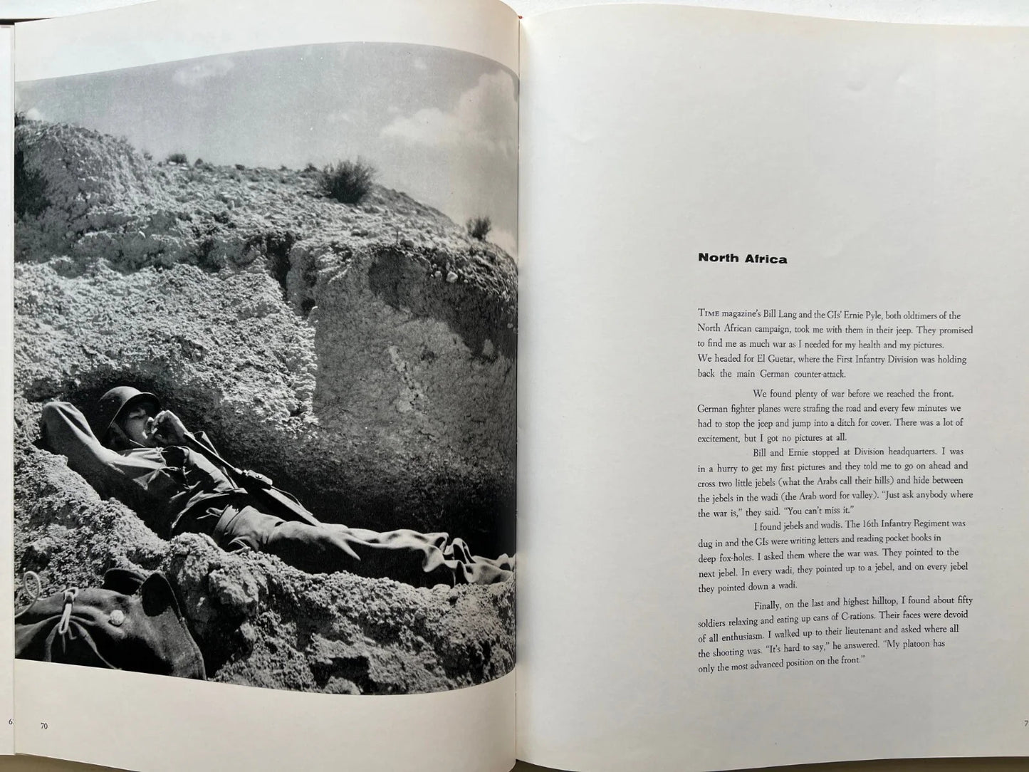 WWII IMAGES OF WAR ROBERT CAPA , PAUL HAMLYN LONDON 1964 LIBRO FOTOGRAFICO
