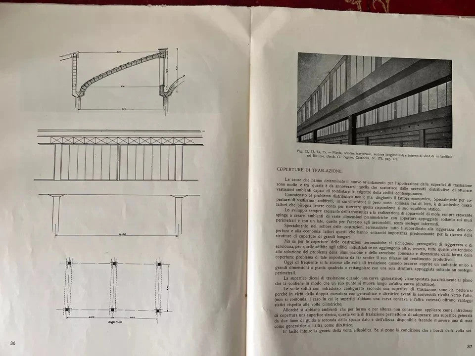 Ingegneria Coperture per Edifici Industriali G. Sepe 1950 Napoli Pironti