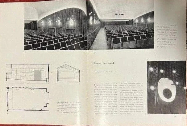 Architettura design Rivista Internazionale d'illuminazione anno V n° 8 , 1960