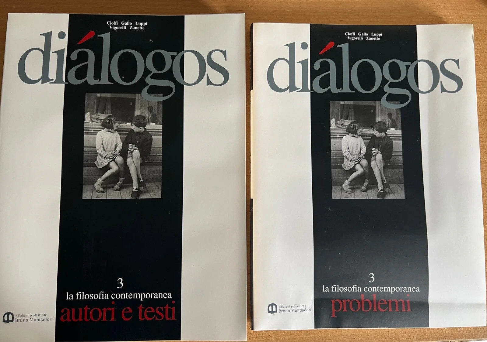 DIALOGOS 3 LA FILOSOFIA CONTEMPORANEA AUTORI TESTI PROBLEMI BRUNO MONDADORI 2000