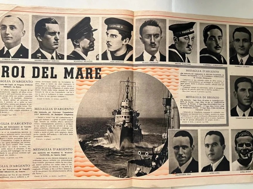 PRORE ARMATE ANNO I NUMERO 17 FEBBRAIO 1942 VITTORIO EMANUELE III