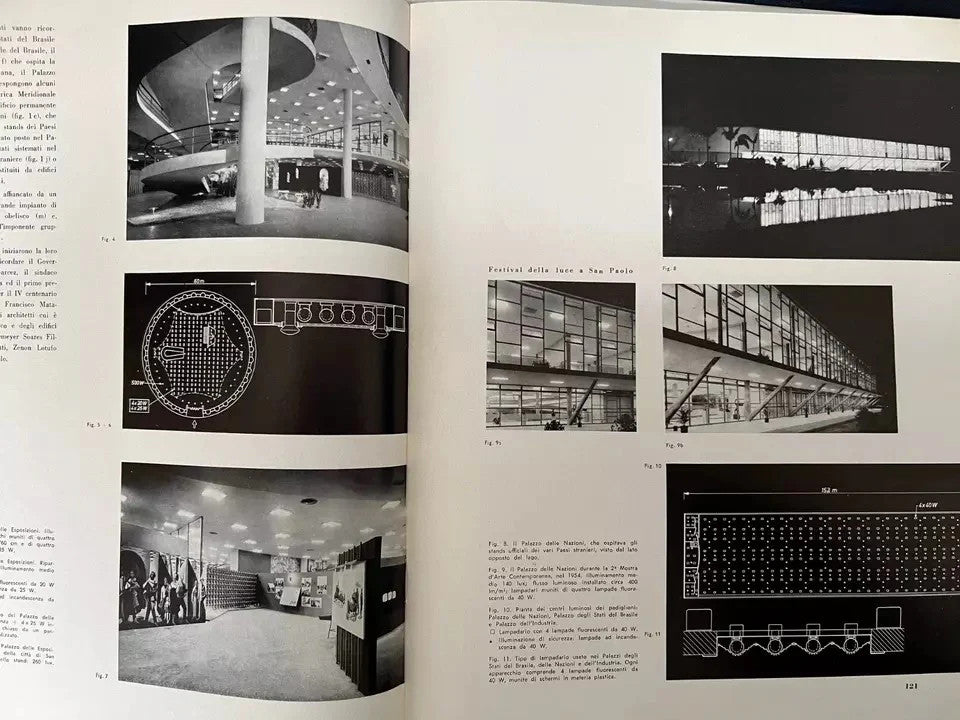 Architettura DESIGN Rivista Internazionale d'illuminazione anno IV n° 8 , 1959