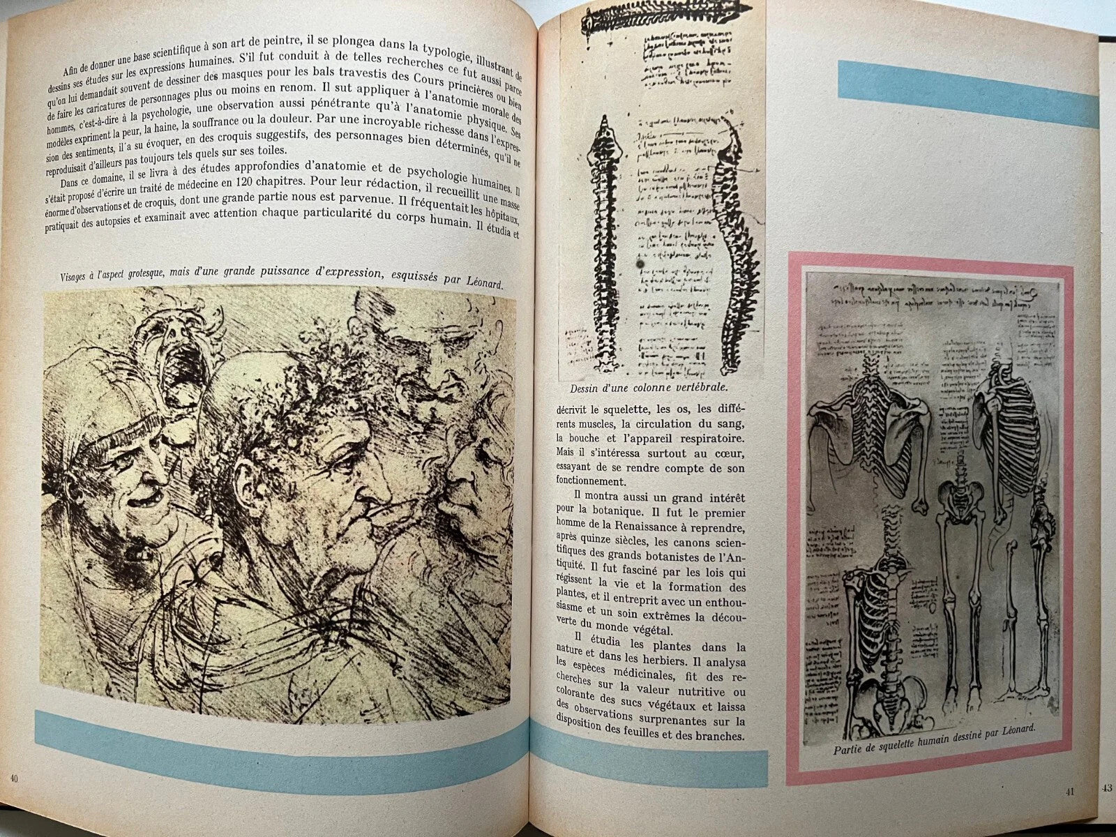 LEONARD DE VINCI HACHETTE 1960 LES ALBUMS ENCYCLOPEDIQUES ILLUSTRATO