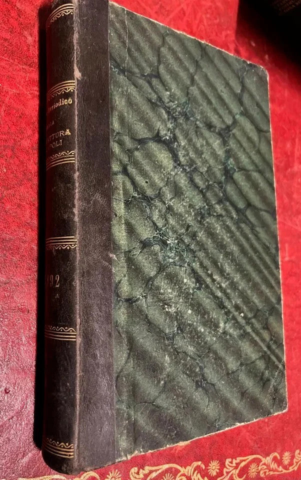 FOGLIO PERIODICO DELLA PREFETTURA DI NAPOLI ANNO 1892 ANNATA COMPLETA