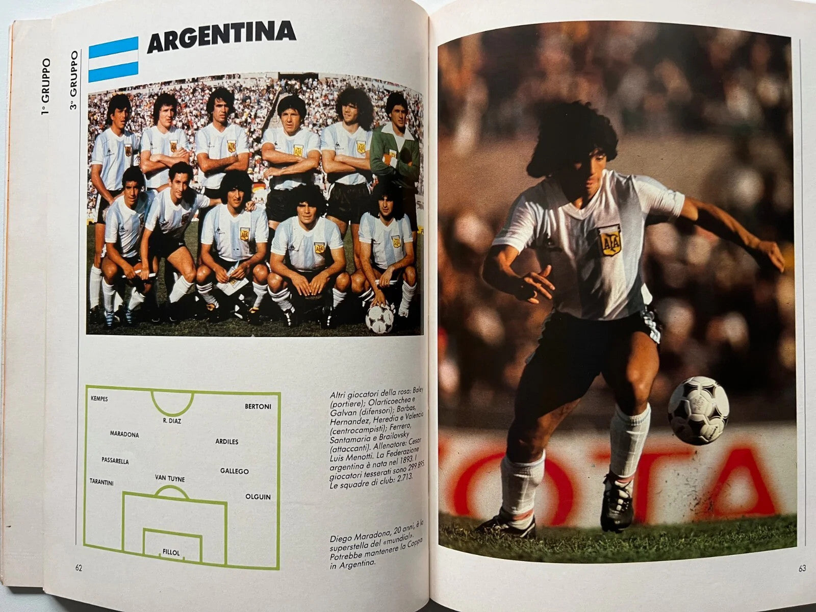 TUTTA SPAGNA '82 MONDIALI DI CALCIO PATELLANI - TASSELLI , RIZZOLI EDITORE