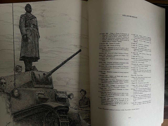 Un Uomo, Un Popolo, Un Idea Benito Mussolini 2003 EDIZIONE NUMERATA