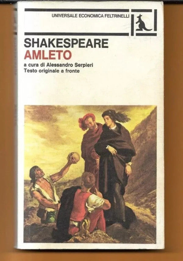 AMLETO TESTO ORIGINALE A FRONTE W. Shakespeare, 1982, Feltrinelli