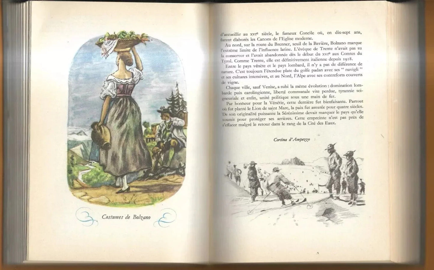 L'ITALIE - L'ART EN ITALIE , DORE' OGRIZEK , 1950 ODE' PARIS ILLUSTRATO COSTUMI
