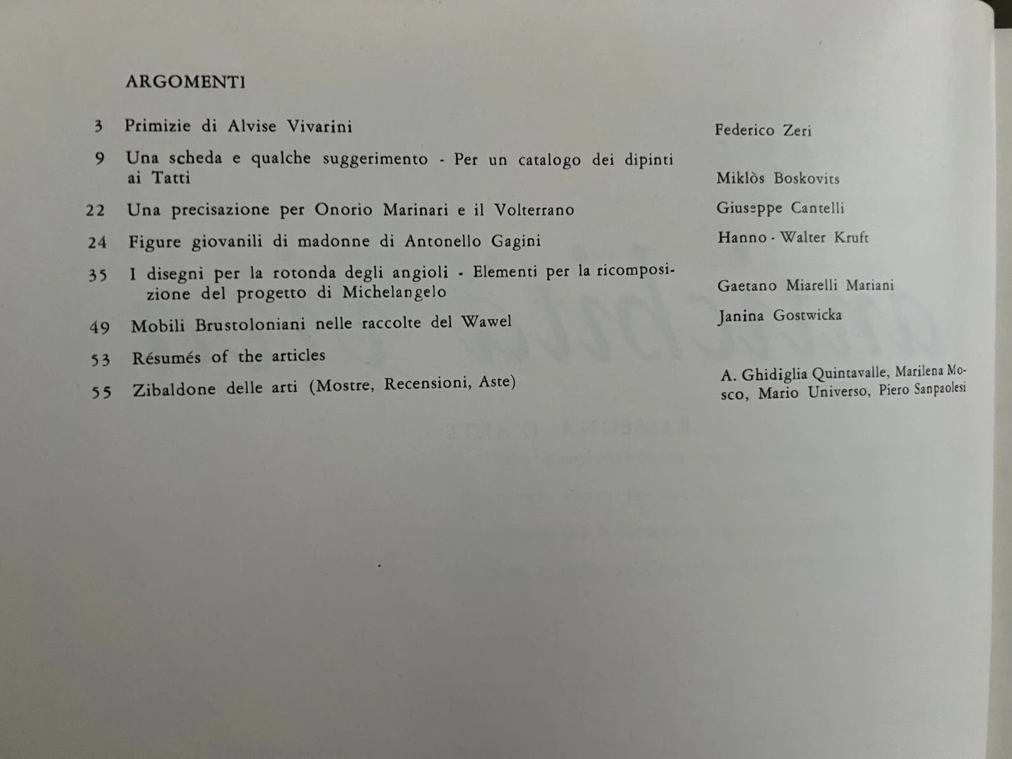 Antichità Viva Rassegna d'Arte anno XIV n. 2 1975 Federico Zeri Ed Altri
