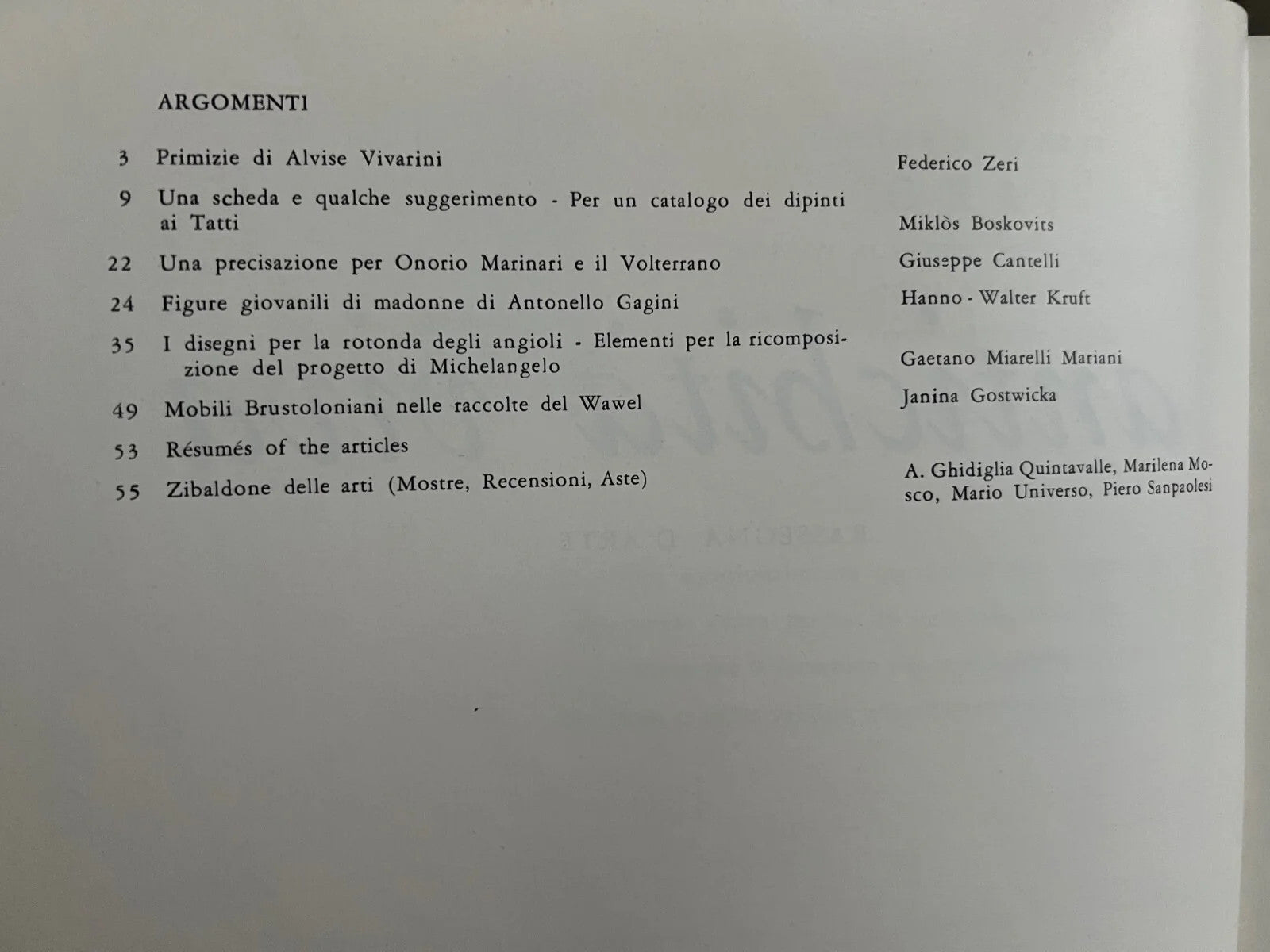 Antichità Viva Rassegna d'Arte anno XIV n. 2 1975 Federico Zeri Ed Altri