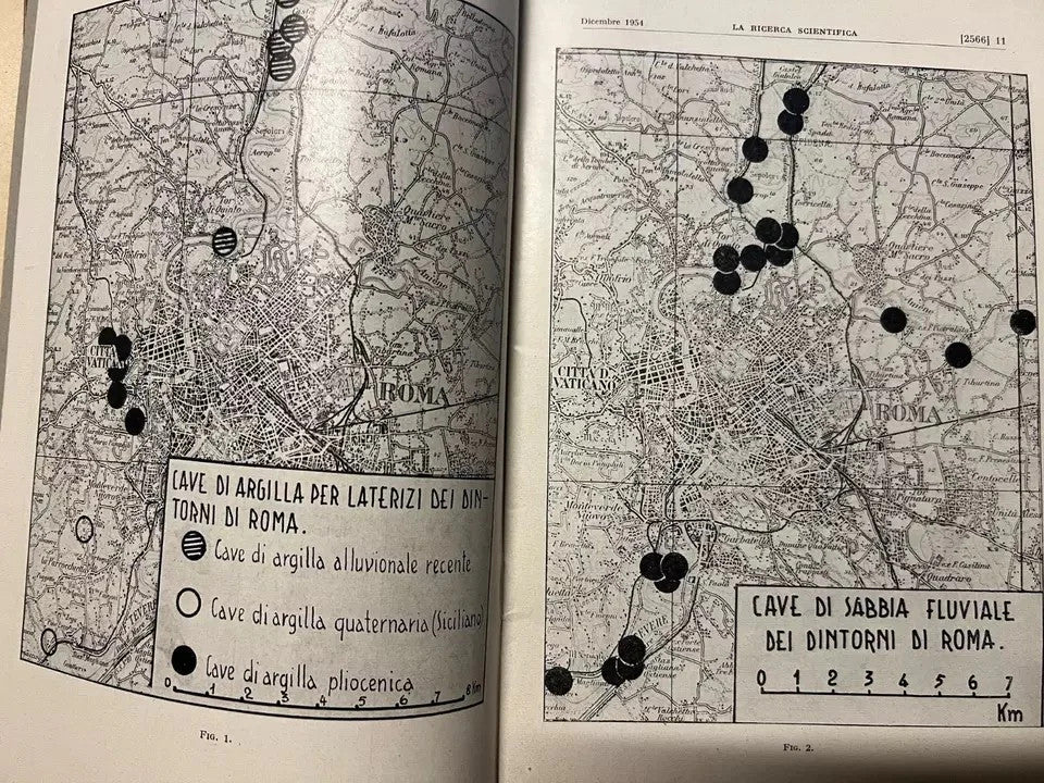 GEOLOGIA FRANCESCO PENTA CENTRO DI STUDIO DEI MATERIALI NATURALI LIDOIDI 1954