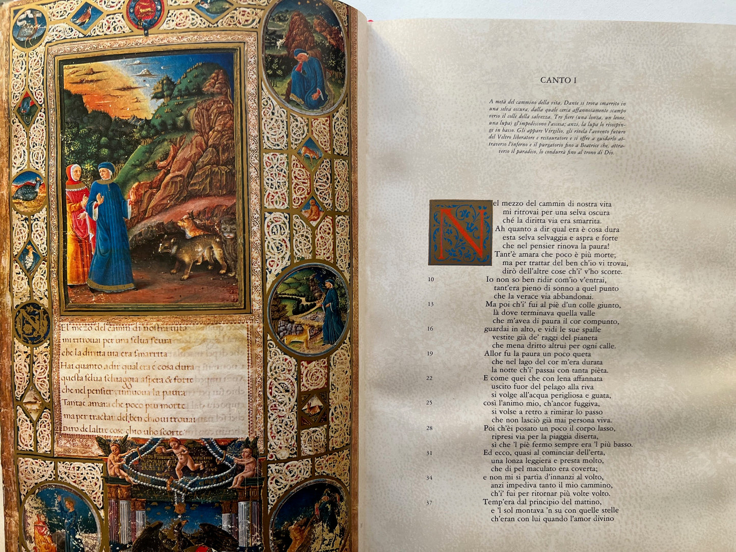 La Divina Commedia di Dante Alighieri – Edizioni Paoline (1982) – Riproduzione dal Manoscritto Urbinate Latino 365