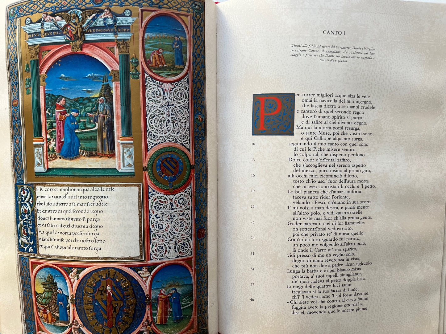 La Divina Commedia di Dante Alighieri – Edizioni Paoline (1982) – Riproduzione dal Manoscritto Urbinate Latino 365