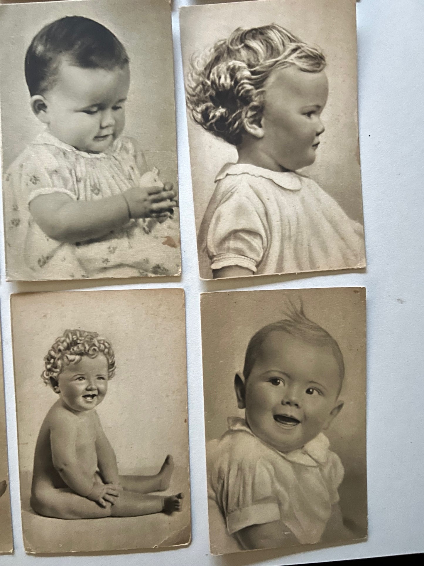 LOTTO 14 Cartoline Foto d'Epoca - Serie Bimbi Ballerini & Fratini Firenze - (1943) serie 8011