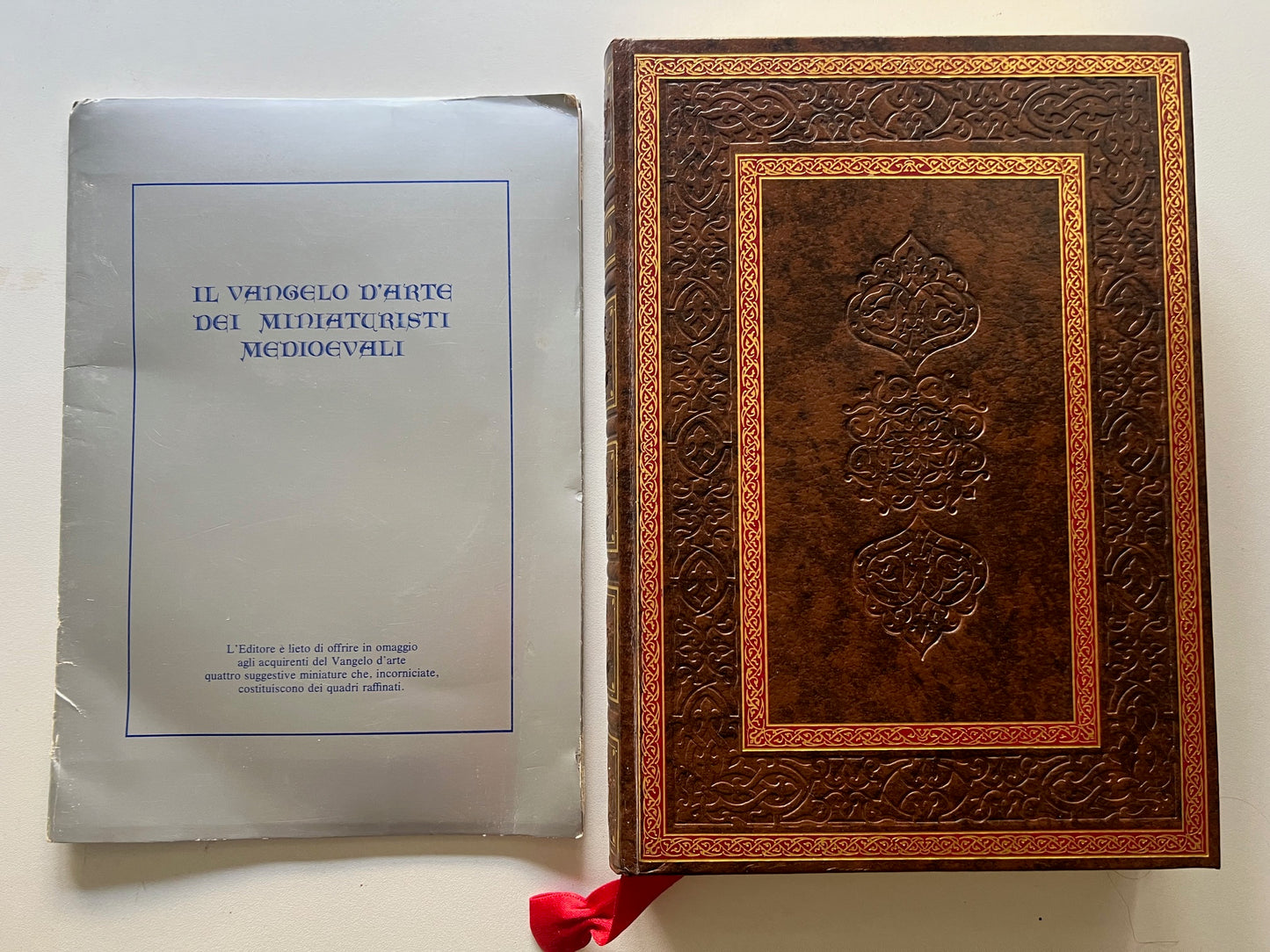 Il Vangelo d'Arte dei Miniaturisti Medievali – Edizioni Paoline (1983) – Cofanetto e Tavole incluse