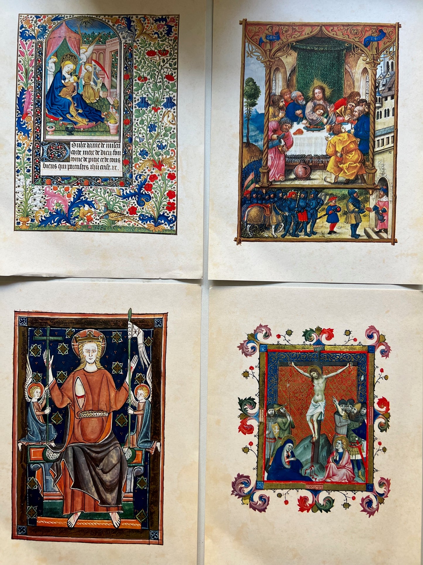 Il Vangelo d'Arte dei Miniaturisti Medievali – Edizioni Paoline (1983) – Cofanetto e Tavole incluse