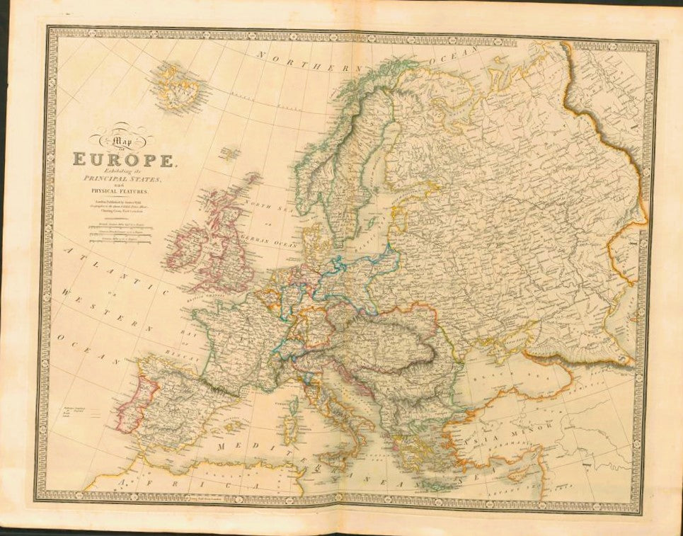 James Wyld – A New General Atlas of Modern Geography – Complete Atlas with 68 Hand-Coloured Maps – London, Mid-19th Century