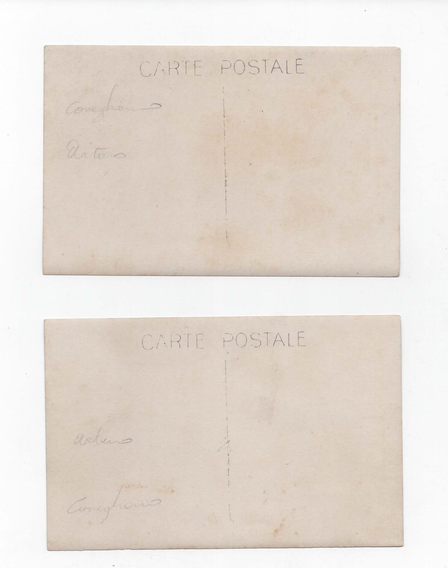 Militaria - Accampamento Regio Esercito - Conegliano (TV) - 2 Foto originali WWI