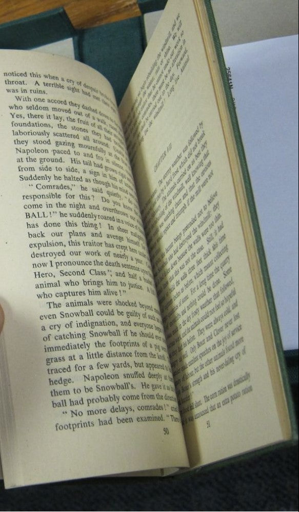 Animal Farm - George Orwell - 1945 First Edition, First Printing with Dust Jacket