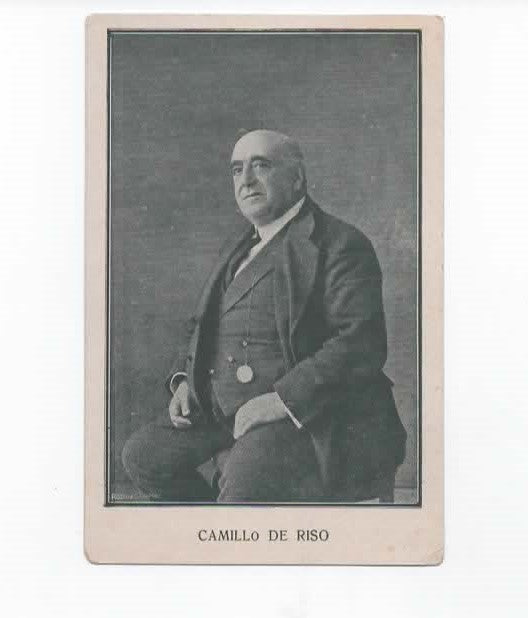 Rara Cartolina Promozionale – Camillo De Riso – Caesar Film Roma – Cinema Muto