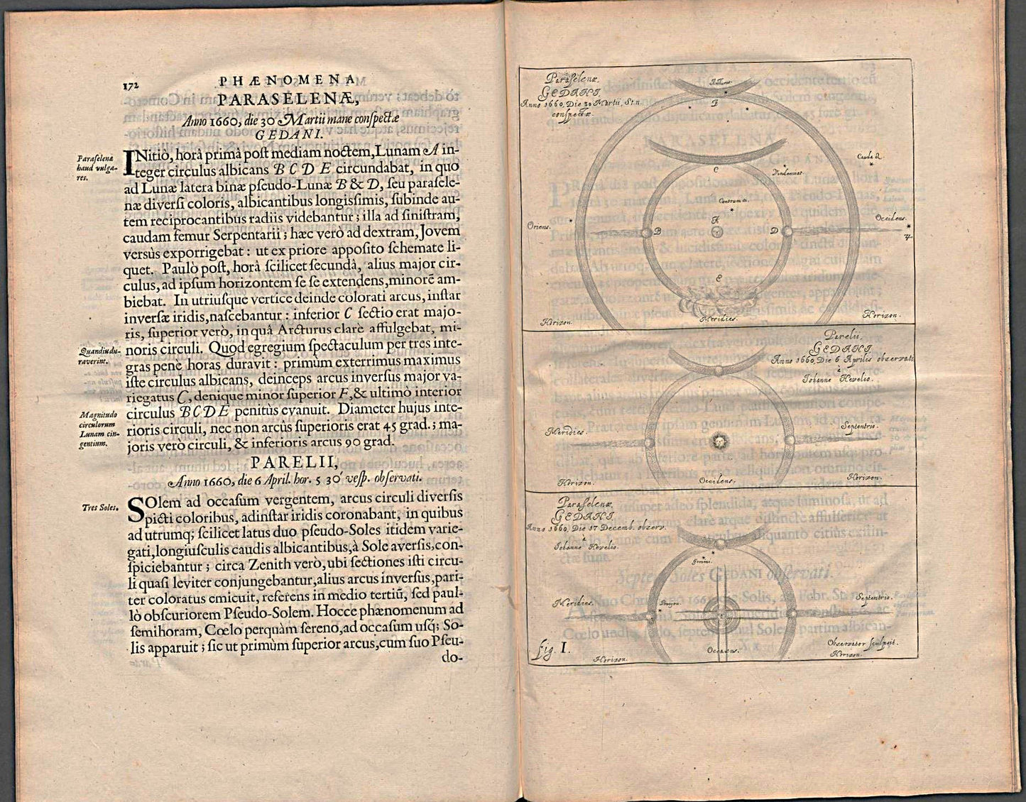 HEVELIUS, Johannes. Mercurius in sole visus Gedani, anno christiano MDCLXI... [With Horrocks's Venus in sole pariter visa, 1639]. Danzig: Simon Reiniger for the author, 1662. First Edition.