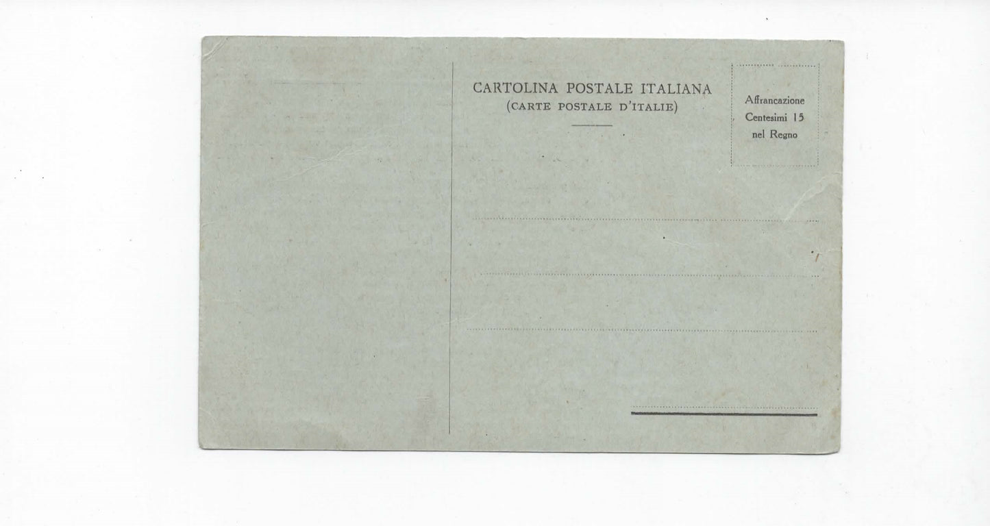 RARA Pubblicità HOEPLI (c. 1921) - Radio Montù - Cartolina Postale del Regno - Non viaggiata