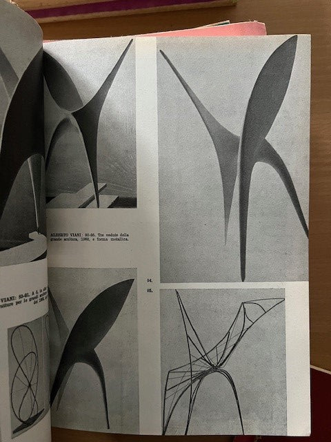 Sele Arte: 46 numeri Rivista di Architettura, Scultura, Pittura, OLIVETTI 1955